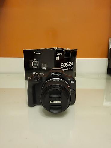 eos rp canon: Canon EOS R50 (RF-S 18-45mm f/4.5-6.3 IS STM Kit) Məhsul təsviri: - — 1