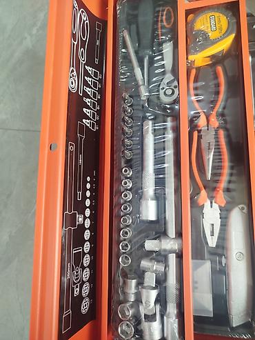 ratchet: Peşəkar universal alət dəsti – çoxsəviyyəli metal alət qutusunda — 5