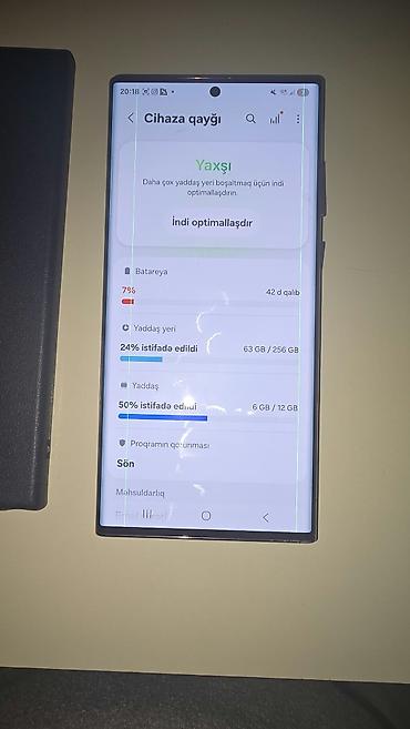 a02 ekran: Samsung Galaxy S22 Ultra, 256 GB, rəng - Bənövşəyi, Düyməli, Sensor, Barmaq izi — 1