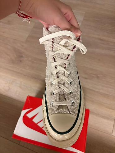 converse canta: Ölçü: 37.5, rəng - Bej, Yeni — 3