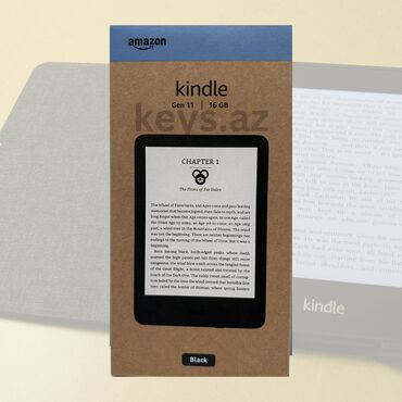 Elektron kitablar: Amazon Kindle 2024 16GB BLACK Tam Original. ❗Məhsul tam yenidir