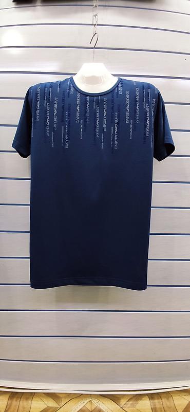 Футболки: Мужская футболка, 2XL, 3XL, 5XL, Armani, Новый, цвет - Белый, Самовывоз, Платная доставка — 12