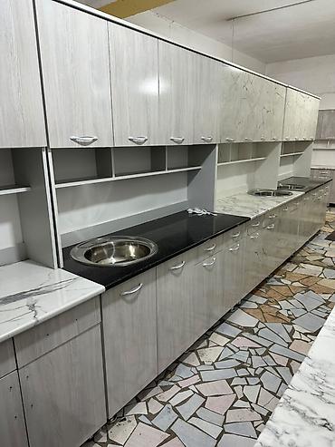 Ашкана гарнитурлары: Кухонные гарнитуры с мойкой и рабочей столешницей - Комплектация — 4