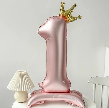 Воздушные шары и принадлежности: Фольгированные шары-цифры для оформления праздника ОПТОМ 50 СОМ В — 20