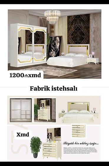 dest mebel: Yataq otağı mebel dəsti – Fabrik istehsalı Tərkib: - Sürgülü qapılı — 1