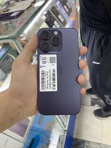 redmi 9c цена: IPhone 14 Pro, Колдонулган, 256 ГБ, Заряддоочу түзүлүш, 87 %