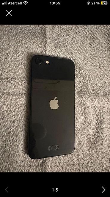 islenmis noutbuklar: IPhone SE 2020, 128 GB, Qara, Barmaq izi — 1