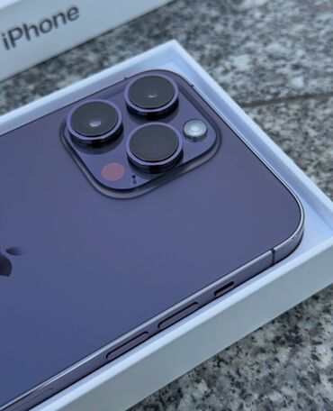 аккумулятор для телефона флай фс 517: IPhone 14 Pro Max, Б/у, 256 ГБ, Deep Purple, Защитное стекло, Коробка, 94 %