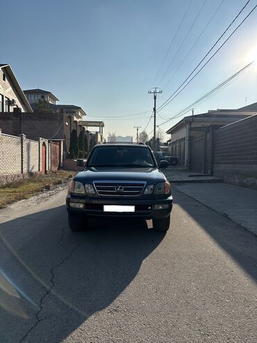 470 лексуз: Lexus LX: 2003 г., 4.7 л, Автомат, Газ, Жол тандабас