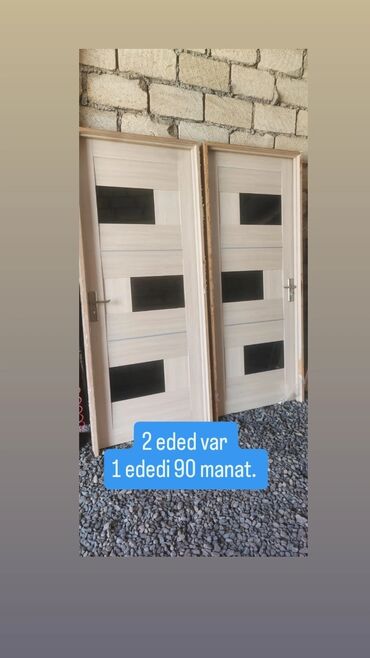 islenmis qapi: Qapi 1 ededi 90 manat 2 eded var