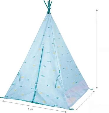 Šatori za decu: Dečji tipi šator – sklopivi, za igru u kući i dvorištu - Dimenzije — 2