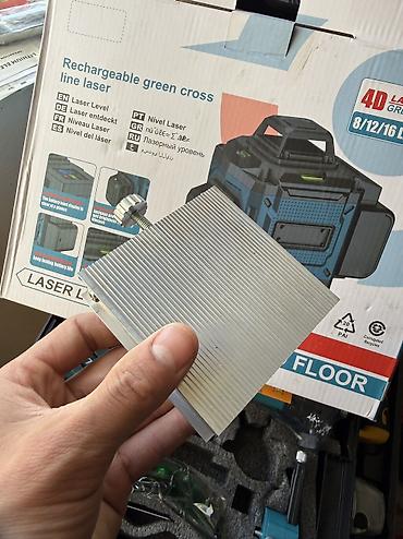 Рулетки и дальномеры: Лазерный уровень crown 4Д KASON Макита 4 лазера 16 линии цвет — 3