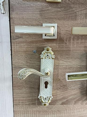 Qapı dəstəkləri: Qapı tutacaqları və mexanizmləri - Müxtəlif model və dizaynlar — 11