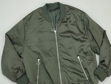 zielone plisowane spódnice zara: Bomber jacket, Zara, XS (EU 34), condition - Good