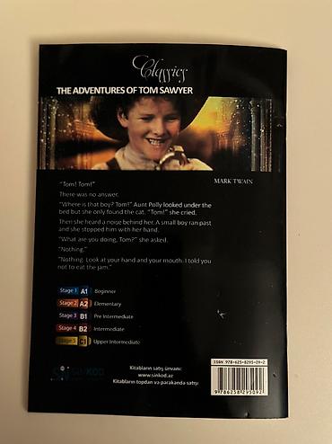 tom soyerin macəraları kitabı pdf: Tom Sawyer - A1 Ingilis dili oyrenmek ucun kitab Diger kitablarda — 2