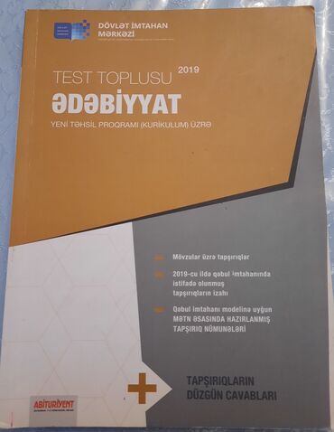 ədəbiyyat rm pdf: Ədəbiyyat test toplusu