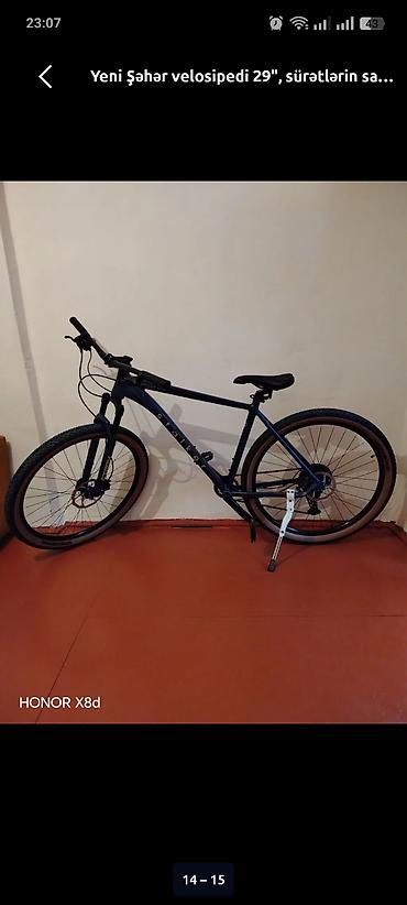 islenmis velosiped: Stark stalker çox əla velosipeddir 8 pilləli Shimano essa ötürücü rama — 8