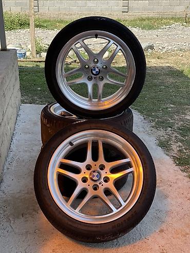 диски шины 16: Комплект из 4 легкосплавных дисков BMW с шинами. Характеристики: - — 4