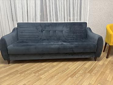 Divanlar: Divan, İşlənmiş, Açılan, Bazalı, Vеlur parça, Çatdırılma yoxdur — 1