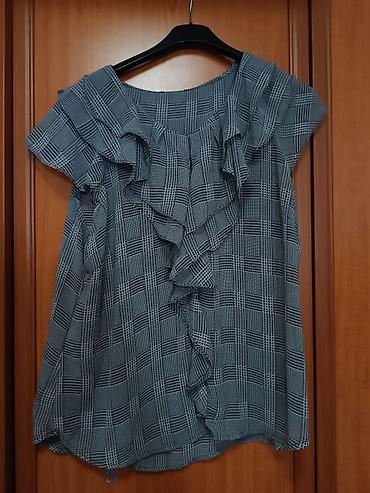 lil solid accessories: Ženska bluza bez rukava sa volanima - Model: lepršava bluza A-kroja — 1