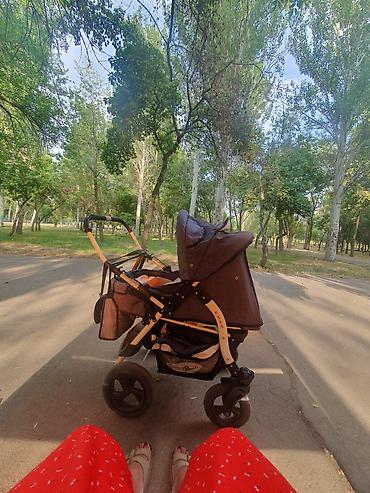 Коляски: Срочно продается!!!Отличная коляска 2 в 1, имеется люлька, зимний — 3