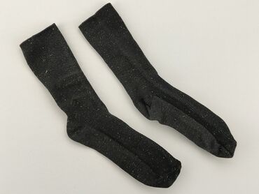 czarna bielizna koronkowa: Socks, 31–33, condition - Very good
