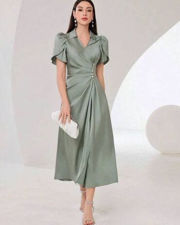 new yorker majice kratkih rukava zenske: L (EU 40), color - Green, Evening, Short sleeves