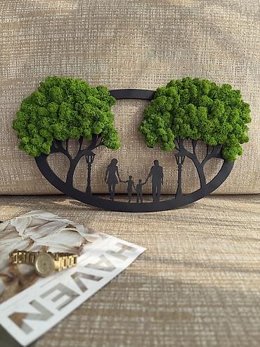 Панно: Панно ручной работы – это уникальный фито-декор из мха, который — 3