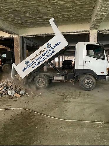Söküntü tullantılarının daşınması və söküntü işləri xidməti - Söküntü