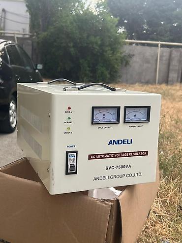 stabilizator satışı: ANDELI SVC-7500VA – AC avtomatik gərginlik tənzimləyicisi - Güc: 7500 — 1