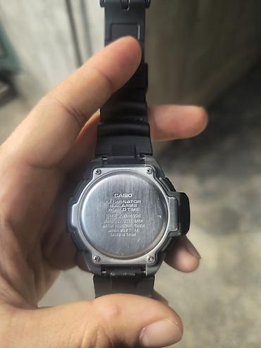 idman sort: İşlənmiş, Qol saatı, Casio, rəng - Qara — 3