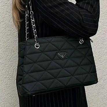 vera tasne: Fa, Elegantna ženska torba sa prošivenim romb uzorkom. - Model — 1