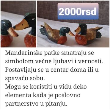 kosulja mandarin: Feng Shui 2 velike Mandarinske patke
Tu sam za sva pitanja