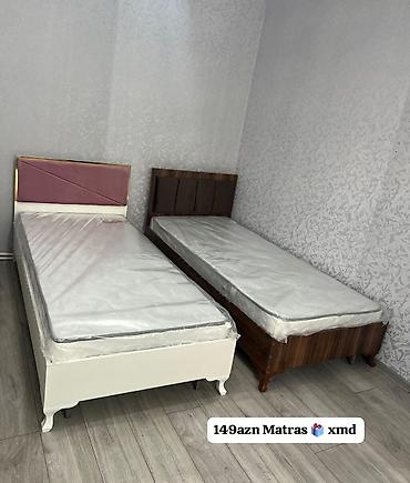 Çarpayılar: Tək nəfərlik çarpayı dəsti - Ölçü: standart tək nəfərlik (təxmini — 17