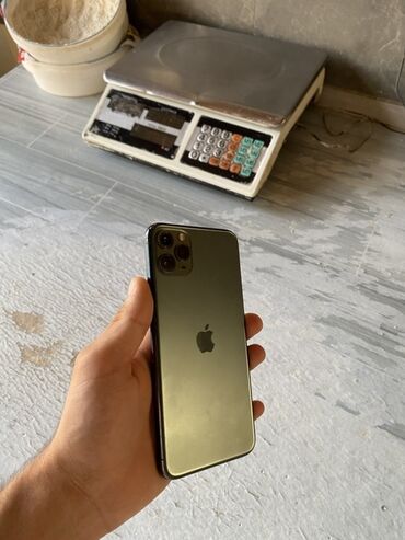 Çəngəllər: IPhone 11 Pro, 64 GB, Matte Midnight Green, Face ID