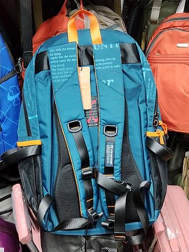 dlivery bag: Городской/туристический рюкзак VOLUNTEER, бирюзово‑синий - — 2