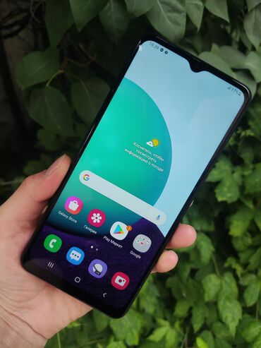 оптом телефоны: Samsung Galaxy A02, Б/у, 32 ГБ, цвет - Черный, 1 SIM, 2 SIM