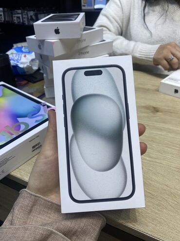 айфон 12про новый: IPhone 15, Жаңы, 128 ГБ, Кара, Кабель, Куту, 100 %