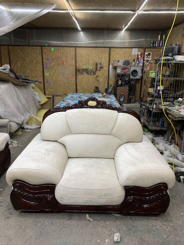 Ремонт, реставрация мебели: Ремонт-рестоврация,перетяжка мягкой мебели. Замена обивочной — 7