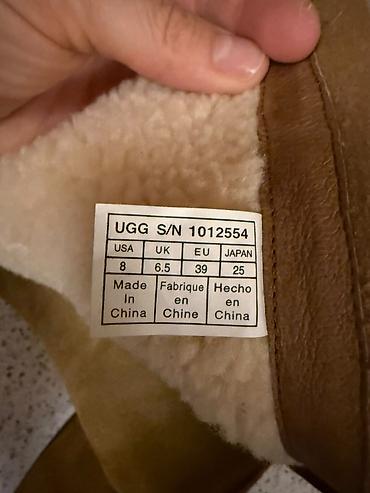 moon boots snizenje: UGG ženske čizme do listova, od prirodne brušene kože (an tilop). - — 8