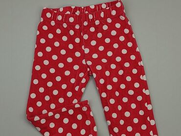 legginsy w kratkę czerwone: Legginsy dziecięce, Disney, 1.5-2 lat, 92, stan - Dobry