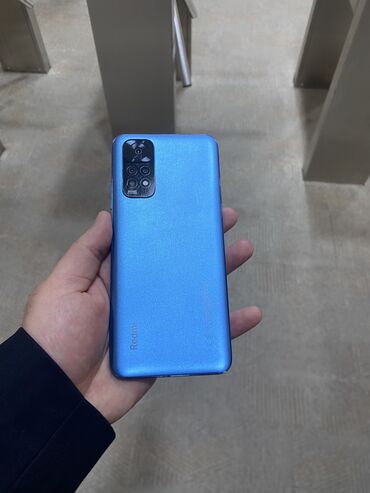 Мобильные телефоны и аксессуары: Xiaomi Redmi Note 11, 128 ГБ, цвет - Синий, 
 Отпечаток пальца