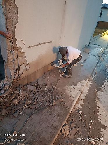 Beton işləri: Beton kəsmə xidməti - Divar, döşəmə və tavanlarda dəqiq və səliqəli — 15