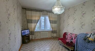 сдаю квартиру на долгий срок в аламедине: 1 бөлмө, 38 кв. м, 106-серия, 6 кабат, Косметикалык ремонт