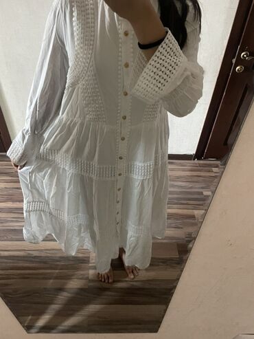 вечернее платье синее: Күнүмдүк көйнөк, 5XL (EU 50)