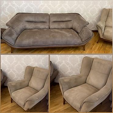 İşlənmiş, Divan, 2 kreslo
