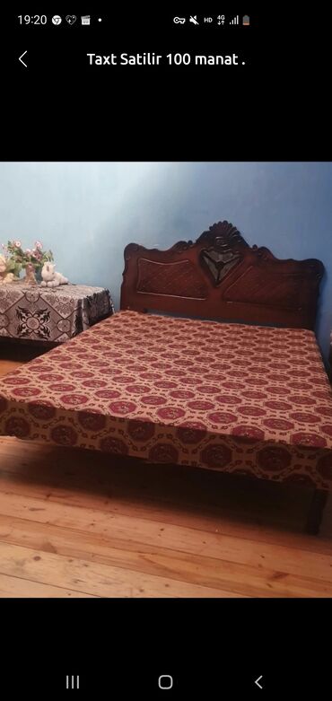 i̇ki nəfərlik çarpayı: Двуспальная кровать, Без матраса, Азербайджан