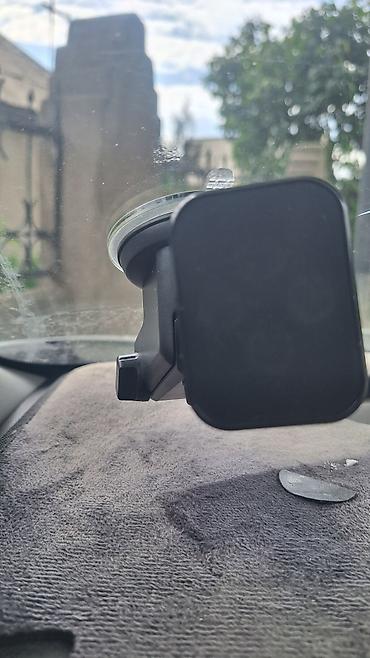 подставка для авто: Автомобильный магнитный держатель для смартфона на лобовое стекло. - — 2