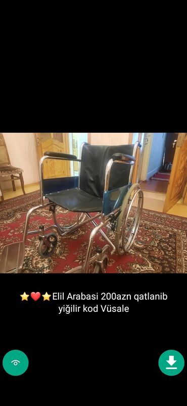 Əlil arabaları: Elil arabalari sekillerde qiymetleri qeyd olunub unvan Gence — 6