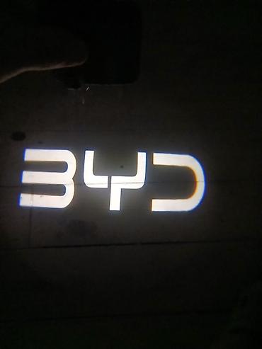bmw e39 oluxana: BYD qapı loqosu projektoru (qapıaltı LED işıq) 3 ədəd di cütü 15 manat — 2